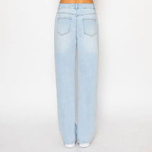 Load image into Gallery viewer, DESTRUCTED STRAIGHT JEAN: Light Blue / Straight / 0-1-3-5-7-11-13-15
