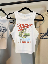Load image into Gallery viewer, Western High Life Cropped Tank  : M
