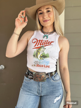 Load image into Gallery viewer, Western High Life Cropped Tank  : M
