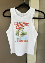 Load image into Gallery viewer, Western High Life Cropped Tank  : M
