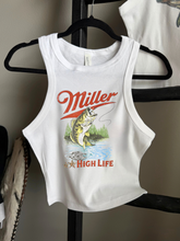 Load image into Gallery viewer, Western High Life Cropped Tank  : L
